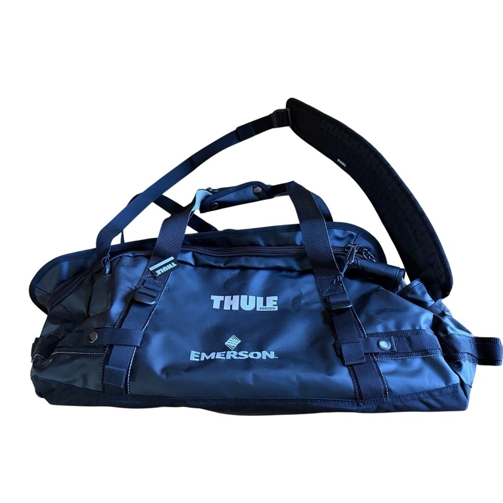 Thule Chasm 40L S Duffel Bag Emerson black Backpack Water Resistant Travel
